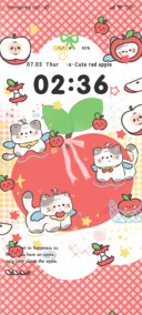 Apple Kitty Angel
