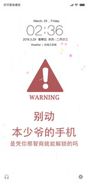 你别动少爷手机