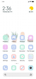 Succulent Widget