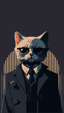 Cyber Cool Cat