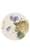 居廉《花虫集锦》
