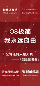 OS极简我永远自由