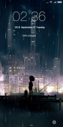 night rain
