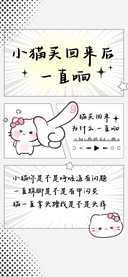 小猫买回来后一直响