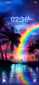 Neon beach night