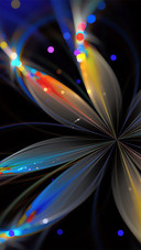 Colorful flashes