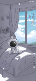 昼夜 光影宇航员