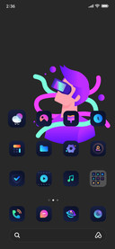 Purple and Violet