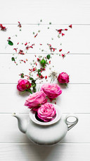 春饮花茶