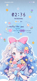 Blue girl