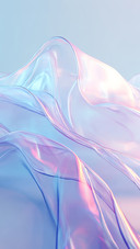 A frozen and ethereal moment