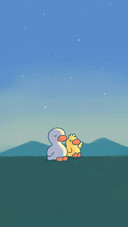 治愈小鸭子插画-锐景创意