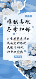 唯独喜欢冬季和你