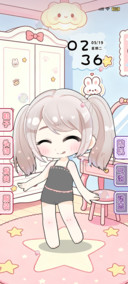 电波少女萌萌变装