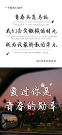 爱过你是青春的勋章