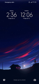 Farm in the night