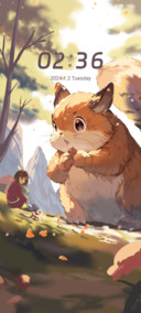 Cute squirrel