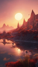 Alien Sunset