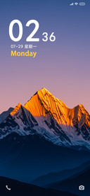 日照金山