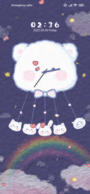 cute dial clock