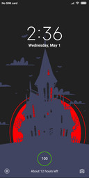 red blue