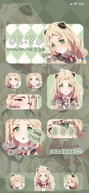 可爱 学院少女