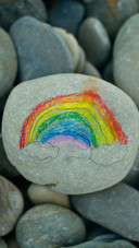 Stones on the rainbow