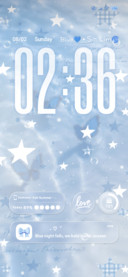 Ice Blue Star