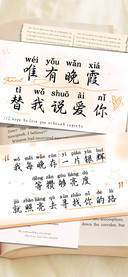 唯有晚霞替我说爱你