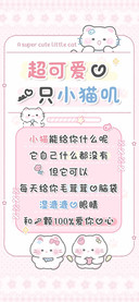 超可爱的一只小猫叽