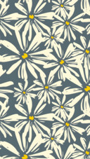 Dark Flat Flowers