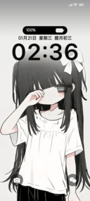 困呆呆动漫少女