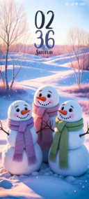 Snowy Friends
