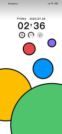 Simplified colour