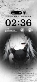 暗黑风少女的想念