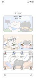 漫画风小猫日常