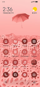 Pink Umbrella