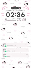 平铺软萌呆呆小猫