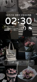 暗调氛围文艺拼图