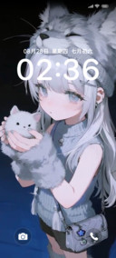 呆萌毛绒少女