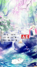 AE樱花树下