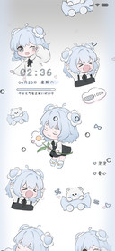 小熊玩偶萌娃