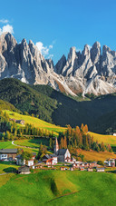 Famous Alpine Place Santa Maddalena Village