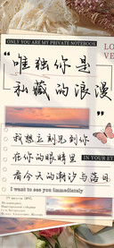 唯独你是私藏的浪漫