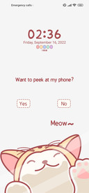 Peek at your phone