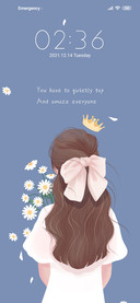 Motivational girl