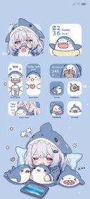 Cute Shark Girl