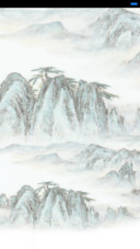 诗意山峦