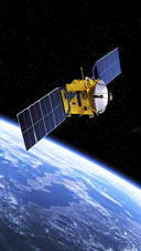 Satellite in Orbit