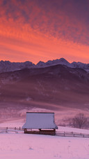 Beautiful Clouds And Snow Mountains